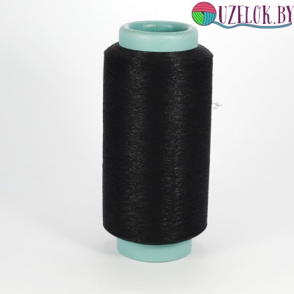 90% PA Poliammide  10% EA Elastomero  арт.Confort  пр-ль Filati Di.Vè  метраж примерный    11800м/100г., 80den. чёрный