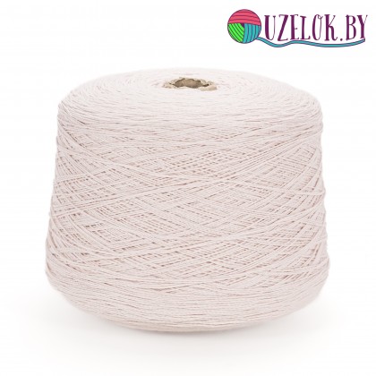   100%  хлопок   арт. COTONE пр-ль ZEGNA BARUFFA  370 м /100г  бело-розовый зефир