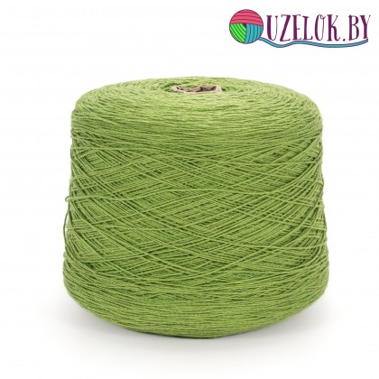   100%  хлопок   арт. COTONE пр-ль ZEGNA BARUFFA  370 м /100г MINCED HERB, травянисто-зелёный