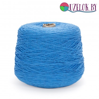   100%  хлопок   арт. COTONE пр-ль ZEGNA BARUFFA  370 м /100г IMPERIAL BLUE,  лазурный