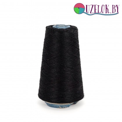 100% ШЁЛК  арт.  EXODUS пр-ль  LORO PIANA   2/50    2500м/100гр nero, чёрный