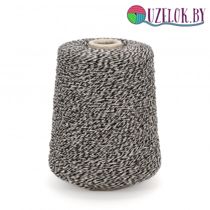   100% верблюжонок  арт. BABY CAMEL  пр-ль Filati naturali  2/14  700м/100г   чёрно-белое мулине