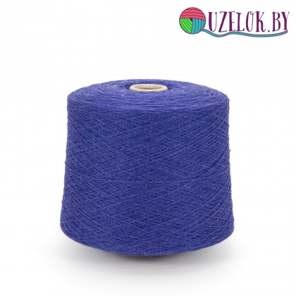 100 % кардный меринос   арт. CANBERRA пр-ль LANECARDATE   1/15.5   1550м/100гр  синий ирис, чуть меланж