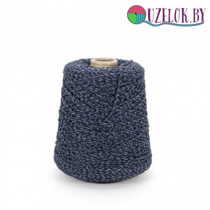 100 % кардная шерсть   арт. CANBERRA пр-ль LANECARDATE   3/2/15.5   250м/100гр индиго + серый, меланж