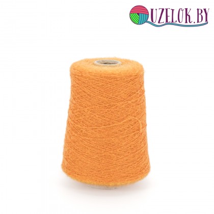  50% кардная шерсть 31% мохер 19% PL арт. SUDAFRICA пр-ль LANECARDАTE  2/12  600м/100гр оранжевый