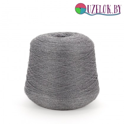   100 % меринос   арт. HARMONY пр-ль Tollegno1900  2/30 1500м/100г  средне-серый, чуть меланж