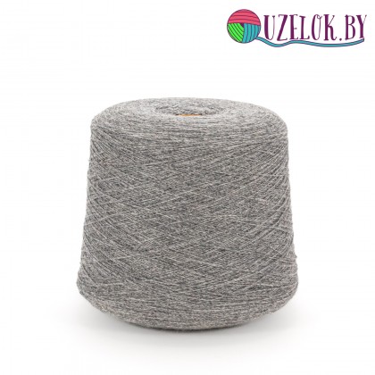 100% меринос   арт.GEO   пр-ль  ZEGNA BARUFFA  1/15 1500м/100гр  средне-серый меланж