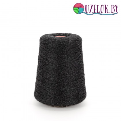   100%  меринос  арт. CASHWOOL пр-ль ZEGNA BARUFFA    2/30  1500м/100г  антрацит, самый тёмно-серый