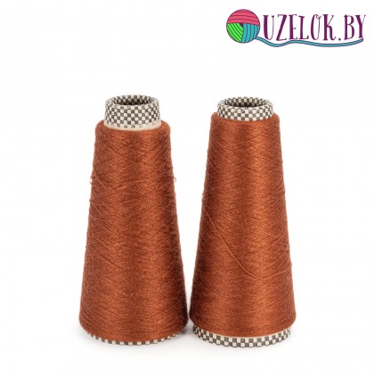 70% кашемир 30% шёлк арт. JAIPUR пр-ль CARIAGGI 2/56 2800м/100гр  Ржавый