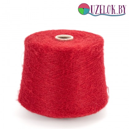 30% мохер, 40% акрил  30% PA  арт. ANTARES  пр-ль IGEA   1450м/100г красный