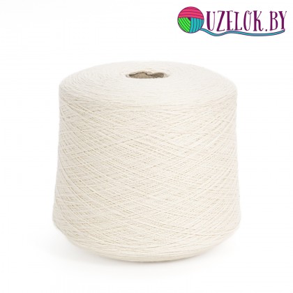 70% меринос   30% шёлк  арт. MILKY WAY     2/28   1400м/100гр. белый перламутровый