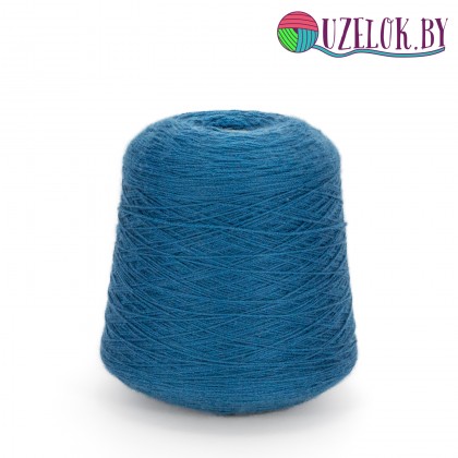100%  кашемир   арт. TOP CASHMERE CATENELLA  пр-ль LORO PIANA   350м /100г. берлинская лазурь