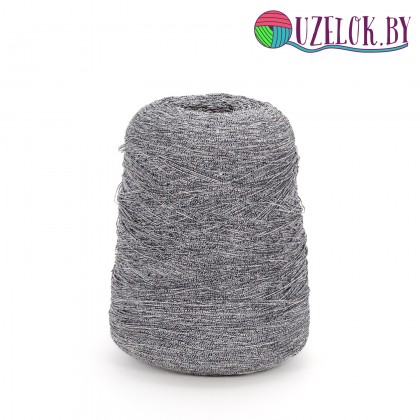  35% хлопок 62% полиэстер 3% люрекс  арт.  PILATES  пр-ль NEW MILL   650м/100г   серо-синий с серебром