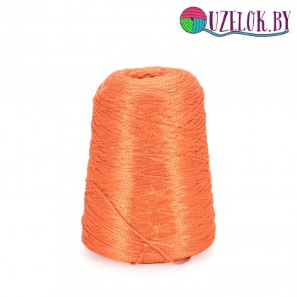 100 % шёлк art. SETA пр-ль Filati Buratti   300м\100гр.  оранжевое солнце