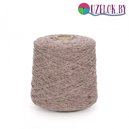 100% хлопок  арт. DENIMTWEED  пр-ль Pinori Filati S.p.a   250м/100гр розовое дерево, розово-серый, твид