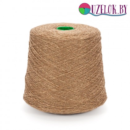 100% меринос экстрафайн арт. FIAMMATO  пр-ль  ZEGNA BARUFFA   2/14 700м/100гр.   кэмел , меланж, эффект фламе