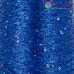 50% па, 50% люрекс+ микропайетки, Siyue, Lurex Sequins   1800м/50гр,  василёк + пайетка мультиколор, № 18