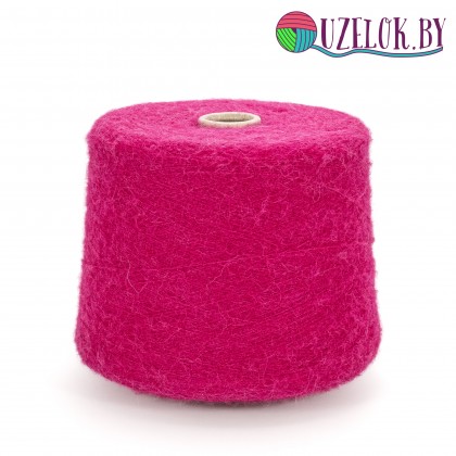  55% альпака суперфайн, 15% меринос, 30% ПА арт. BIANCA пр-ль Lanificio dell`Olivo  1000м/100гр  фуксия