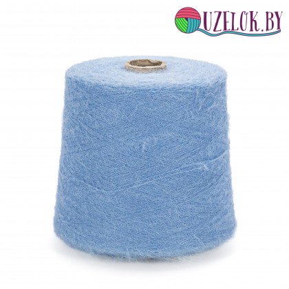  55% альпака суперфайн, 15% меринос, 30% ПА арт. BIANCA пр-ль Lanificio dell`Olivo  1000м/100гр  небесный