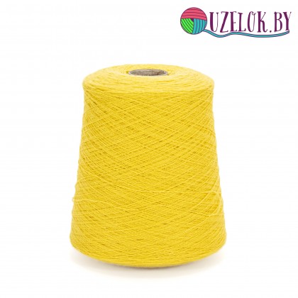 70 % кардная шерсть 30% кашемир  арт. TREBISONDA пр-ль LANECARDATE   1/15   1500м/100гр  лимончелло, насыщенно-жёлтый, лимонный