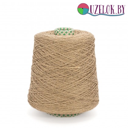    60% шёлк малберри 40% лён  арт. POSITANO пр-ль  BIAGIOLI MODESTO 330м/100г бежевый хаки, с матовым блеском 