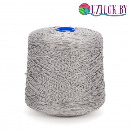 50%  меринос 50% шёлк   арт. MIKADO   450 м/100г    стальной