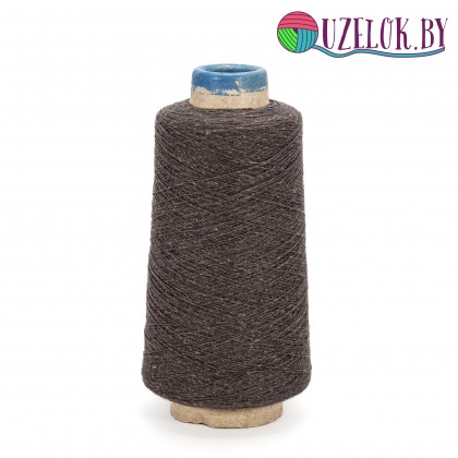 72%  меринос, 28% буретный шёлк  арт. DOLMEN   пр-ль SESIA  1550м/100г  пыльный коричневый,  меланж