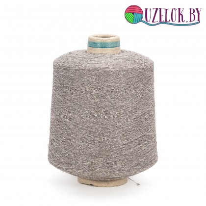 72%  меринос, 28% буретный шёлк  арт. DOLMEN   пр-ль SESIA  1550м/100г  серый меланж, теплый тон