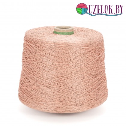 100% лён    арт.  LINO   пр-ль LORO PIANA 2/26 1300 м/100гр   персиковый