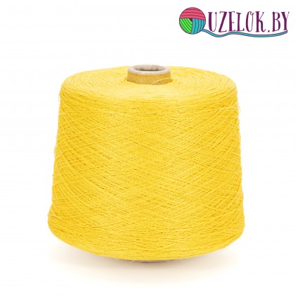 100% лён    арт.  LINO   пр-ль LORO PIANA 2/26 1300 м/100гр    насыщенный желтый