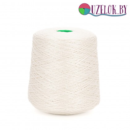 75% шёлк 25 % лен  арт. ALGARVE пр-ль BIAGIOLI MODESTO   410м\100гр.  натуральный белый