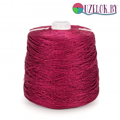 100 % шёлк шаппе art. SETA пр-ль Filati Buratti   600м\100гр.  Маджента