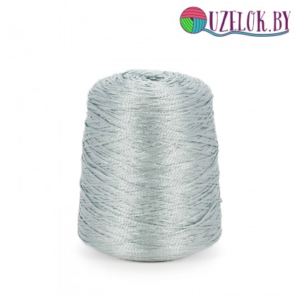 100 % шёлк art. SETA пр-ль Filati Buratti   220м\100гр.  аква, размытый бледно-голубой