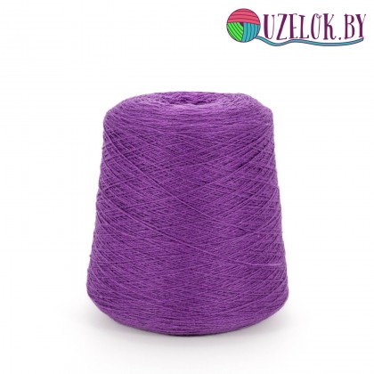 100% кашемир арт. COARSEHAIR  пр-ль  LORO PIANA   2/11    550м/100гр.  EXTRA LILA. насыщенно-лиловый