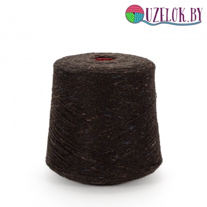97% кашемир 3% ПА  арт.  TUX COMFORT  пр-ль  BIAGIOLI  MODESTO  1450 м /100г  коричневый твид с голубыми и рыжими крапушками