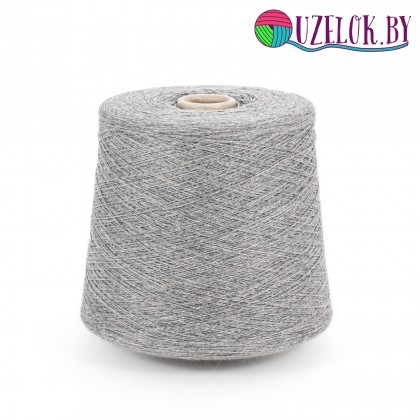   70%  меринос 20% шелк 10% кашемир   арт. RAFFAELLO пр-ль  MILLEFILI  2/28  1400 м/100г  средне-серый, меланж