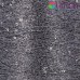 50% па, 50% люрекс+ микропайетки, Siyue, Lurex Sequins   1800м/50гр,  серый + пайетка голографическая серебро, №58