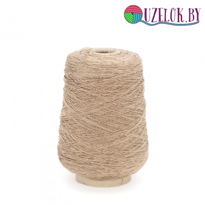 100% шёлк  арт. Charmant  пр-ль FILATI NATURALI S.R.L. 520м/100гр  Macchiato ( название пр-ля), тёплый бежево-золотистый