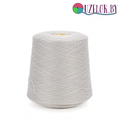80% гребенной меринос, 20% беби-верблюжонок  арт.  GOBI   пр-ль DI VE    2/30    1500 м/100г  серый жемчуг, однотон