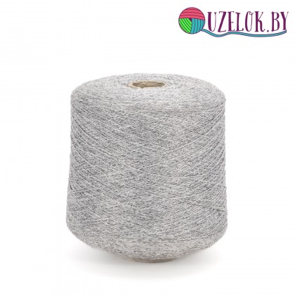  4% кашемир, 23% меринос, 36% вискоза, 32% полиакрил, 5% полиамид  арт. LOW SILVER   пр-ль NEW MILL  1320м/100г  серый/люрекс серебро