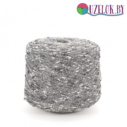 Меринос, акрил, ПА арт.MUPPET пр-ль Manifattura King S.r.l. 380м/100гр пепельный/белый Меринос, акрил, ПА арт.MUPPET пр-ль Manifattura King S.r.l. 380м/100гр пепельный/белый