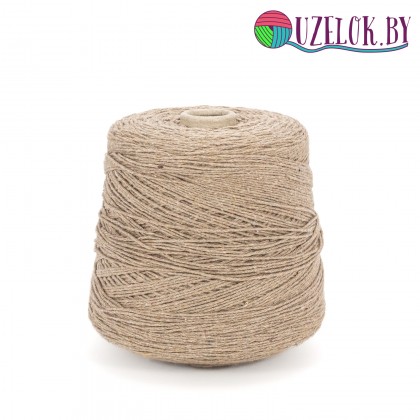 95% хлопок 5% других волокн арт. Denim пр-ль   Pinori Filati   150м/100г   бежевый, лёгкий твидовый эффект в близких тонах