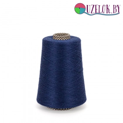 70% кашемир 30% шёлк арт. JAIPUR пр-ль CARIAGGI 2/56 2800м/100гр  чистый синий