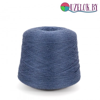   100 % меринос   арт. HARMONY пр-ль Tollegno1900  2/30  1500м/100г  деним, чуть меланж, 
