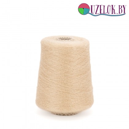 70% Супер кид-мохер 30% шелк арт. VIVIENNE  850м/100гр  светлый беж