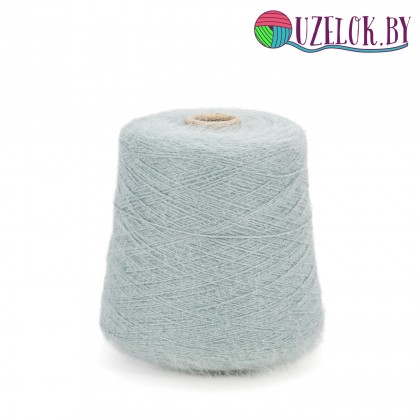 80 % пух ангорского кролика 20% ПА  арт. SPIKY 80  2/10  500м/100гр.   цвет гребня волны