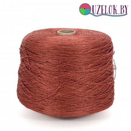 100% лён    арт.  LINO   пр-ль FILATI NATURALI  430м/100гр     терракотовый