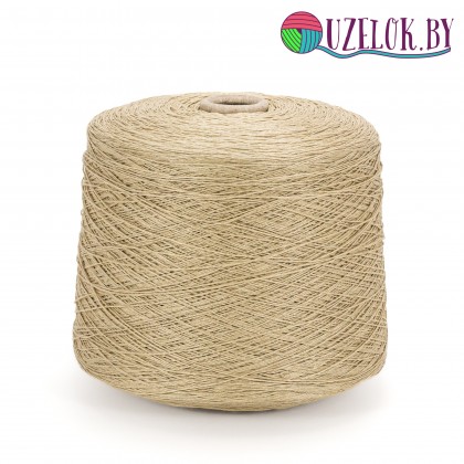 100% лён    арт.  LINO   пр-ль FILATI NATURALI  430м/100гр   бежево-золотистый