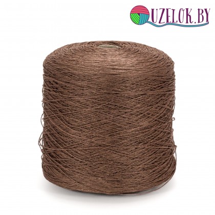 100% лён    арт.  LINO   пр-ль FILATI NATURALI  430м/100гр    коричневый, теплый тон