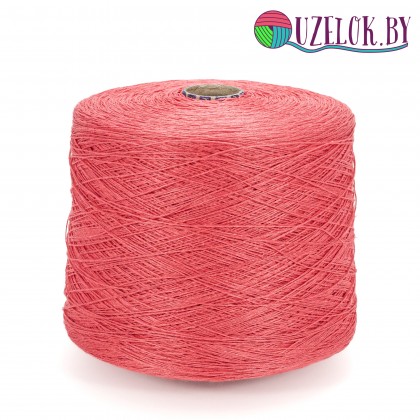 100% лён    арт.  LINO   пр-ль FILATI NATURALI  430м/100гр    коралловый